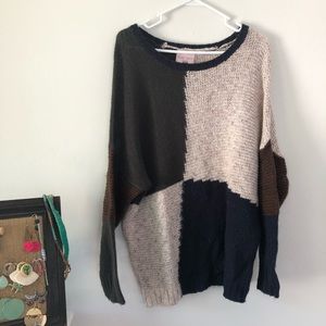 Oversized soft sweater